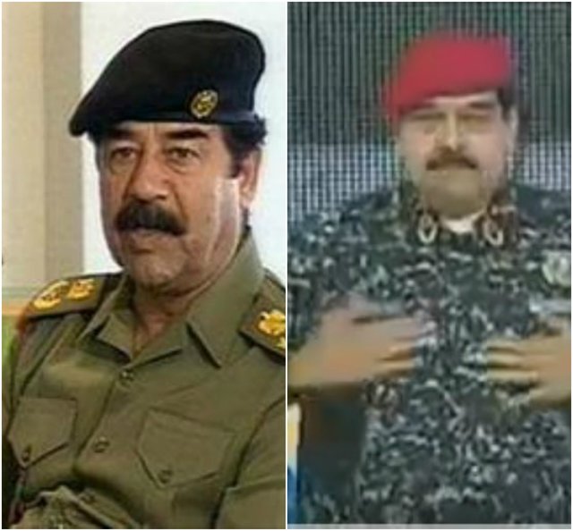 رئیس جمهور ونزوئلا: شبیه صدام شدم! رئیس جمهور ونزوئلا: شبیه صدام شدم!