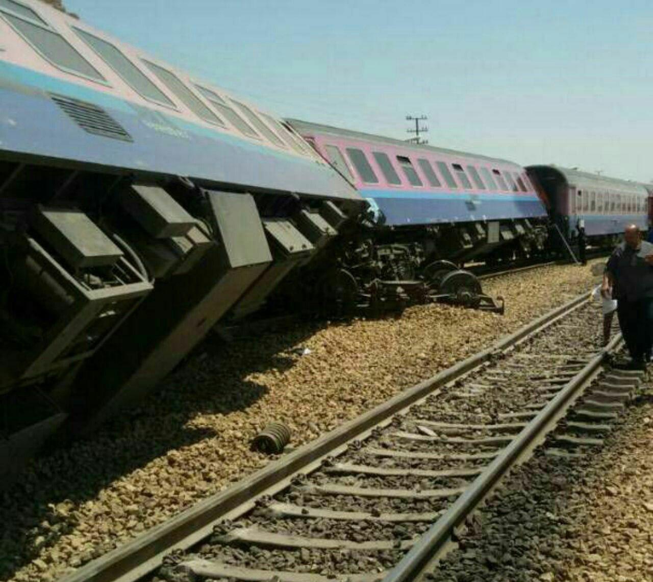10 مصدوم در حادثه خروج قطار اهواز از ریل 10 مصدوم در حادثه خروج قطار اهواز از ریل