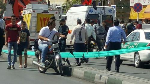 (تصاویر) انفجار کپسول گاز در قم (تصاویر) انفجار کپسول گاز در قم