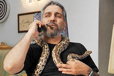 مهران مدیری: 11 سال است از یک مار نگهداری میکنم مهران مدیری: 11 سال است از یک مار نگهداری میکنم