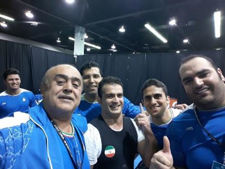 (تصویر) سهراب مرادی پس از شکستن رکورد جهان (تصویر) سهراب مرادی پس از شکستن رکورد جهان