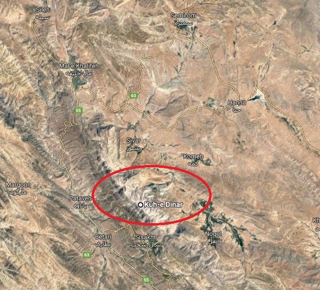 محل دقیق سقوط هواپیمای تهران یاسوج در سمیرم