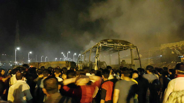 سوختن در آتش؛ هشدار روحانی پس از سانحه دلخراش تصادف سوختن در آتش؛ هشدار روحانی پس از سانحه دلخراش تصادف
