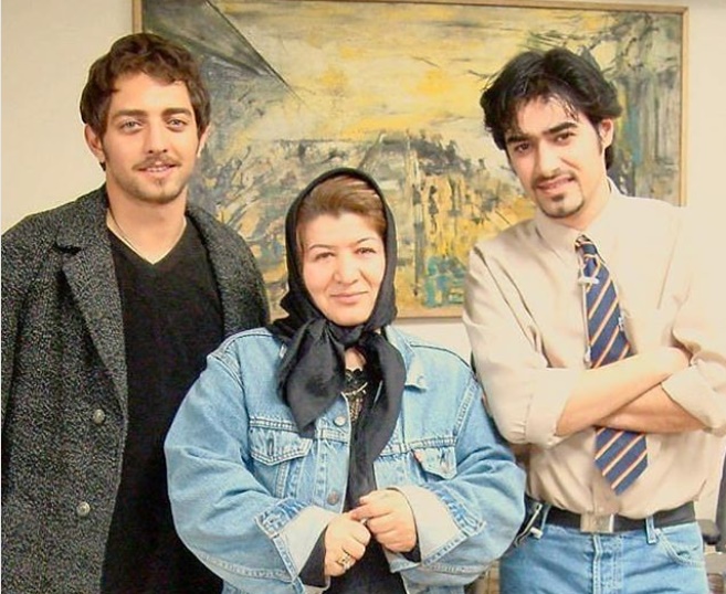 عکس قدیمی شهاب حسینی و بهرام رادان