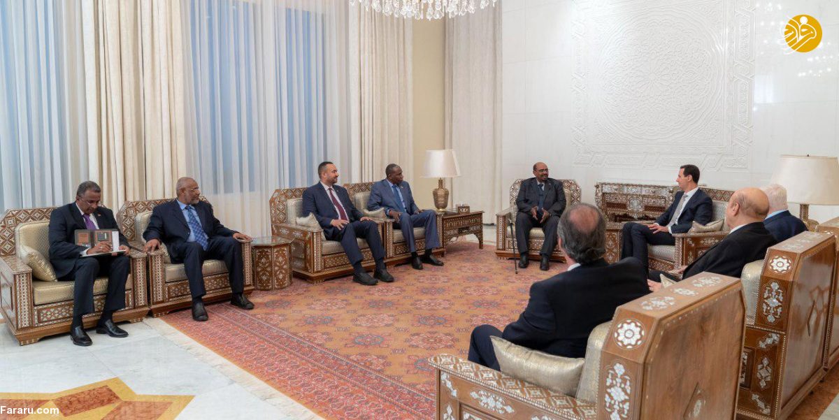 (تصاویر) سفر رهبر یک کشور عربی به دمشق از آغاز بحران سوریه (تصاویر) سفر رهبر یک کشور عربی به دمشق از آغاز بحران سوریه