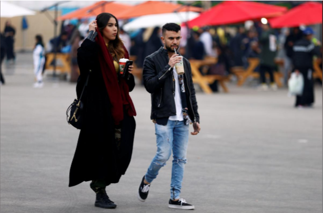 (تصاویر) حضور توریست‌های غربی در عربستان پس از قتل خاشقچی!