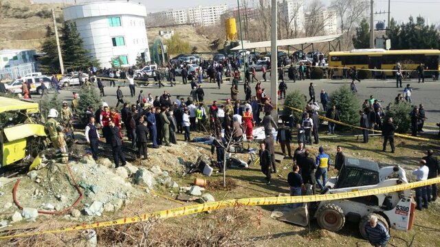 (تصاویر) حادثه مرگبار در دانشگاه آزاد