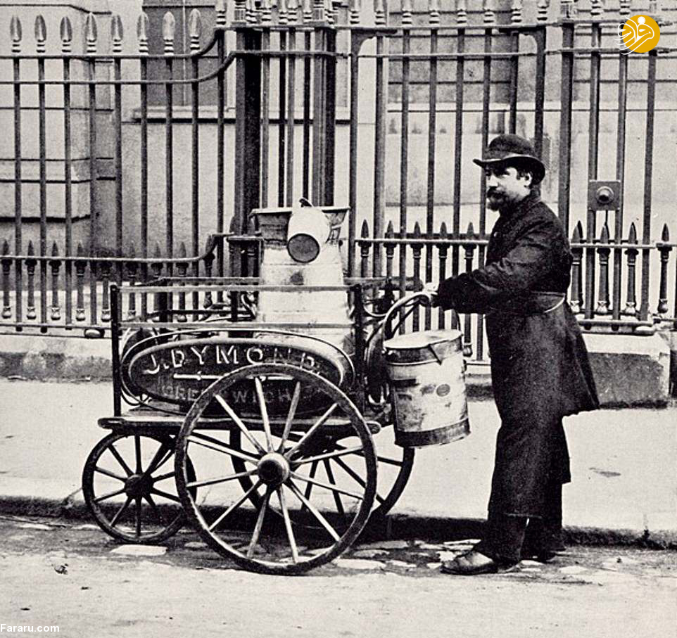 (تصاویر) فروشندگان خیابانی در گرینوچ لندن؛ 135 سال قبل