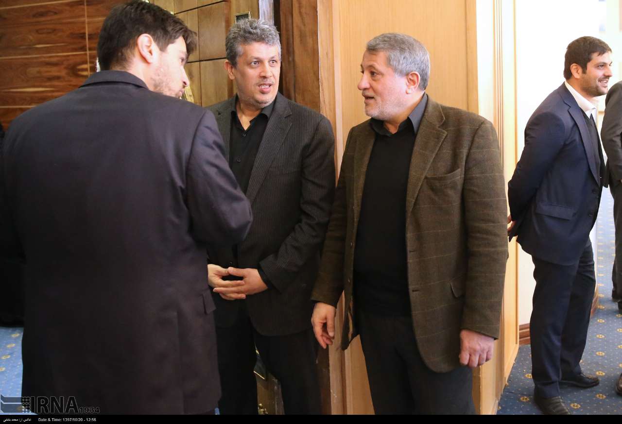 (تصویر) مهدی هاشمی در مراسم بزرگداشت آیت‌الله هاشمی