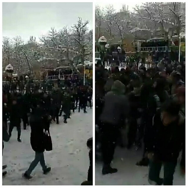 (ویدئو) حمله چندین پسر به ۲ دختر در تبریز!