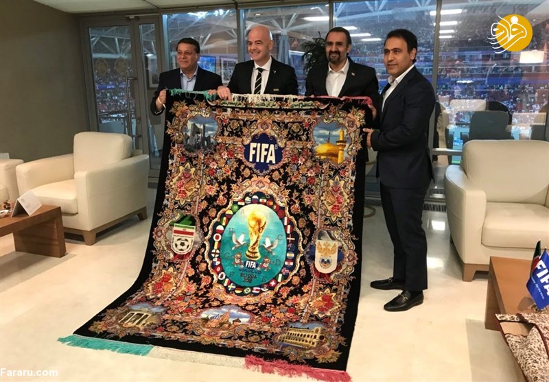 فرش‌هایی که به اسم فوتبال از ایران بیرون می‌رود!