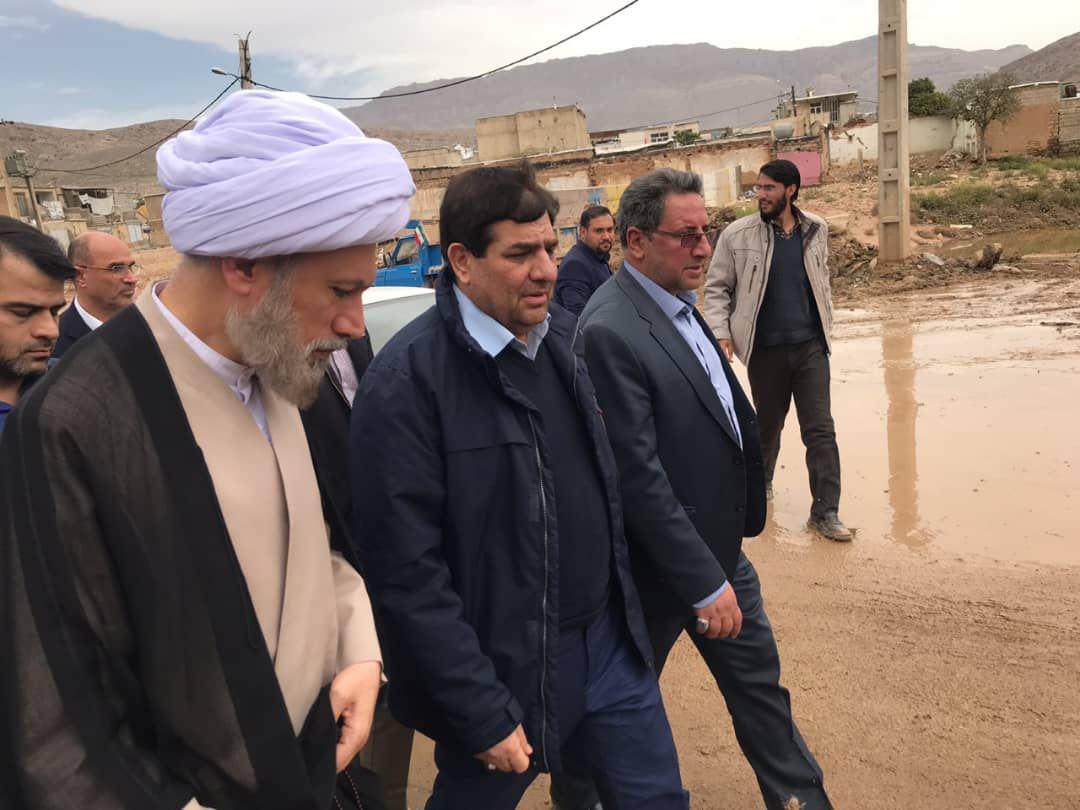 امداد رسانی ستاد اجرايی فرمان حضرت امام به سيل زدگان شيراز