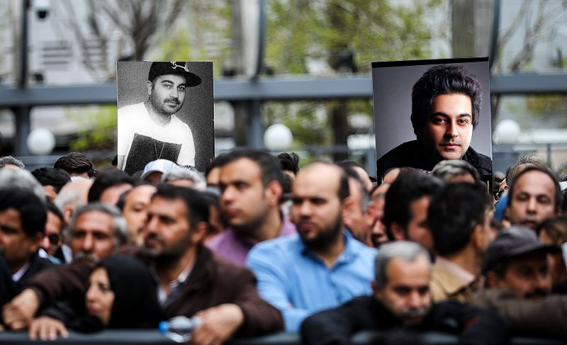 متن و حاشیه مراسم تشییع بهنام صفوی +تصاویر
