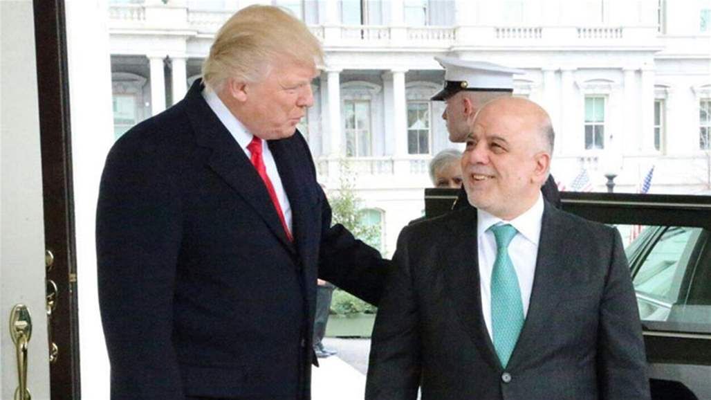 تمجید حیدرالعبادی از دونالد ترامپ