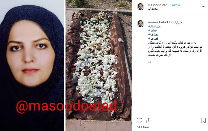 تهدید برادر میترا استاد به افشاگری/ مسعود استاد کیست؟ تهدید برادر میترا استاد به افشاگری/ مسعود استاد کیست؟