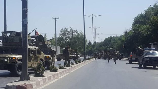 (تصاویر) انفجاری بزرگ کابل را لرزاند