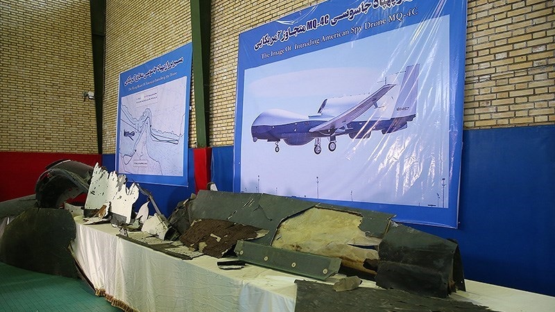 جزئیات جدید از نحوه جمع‌آوری پهپاد ساقط شده آمریکایی در خلیج فارس