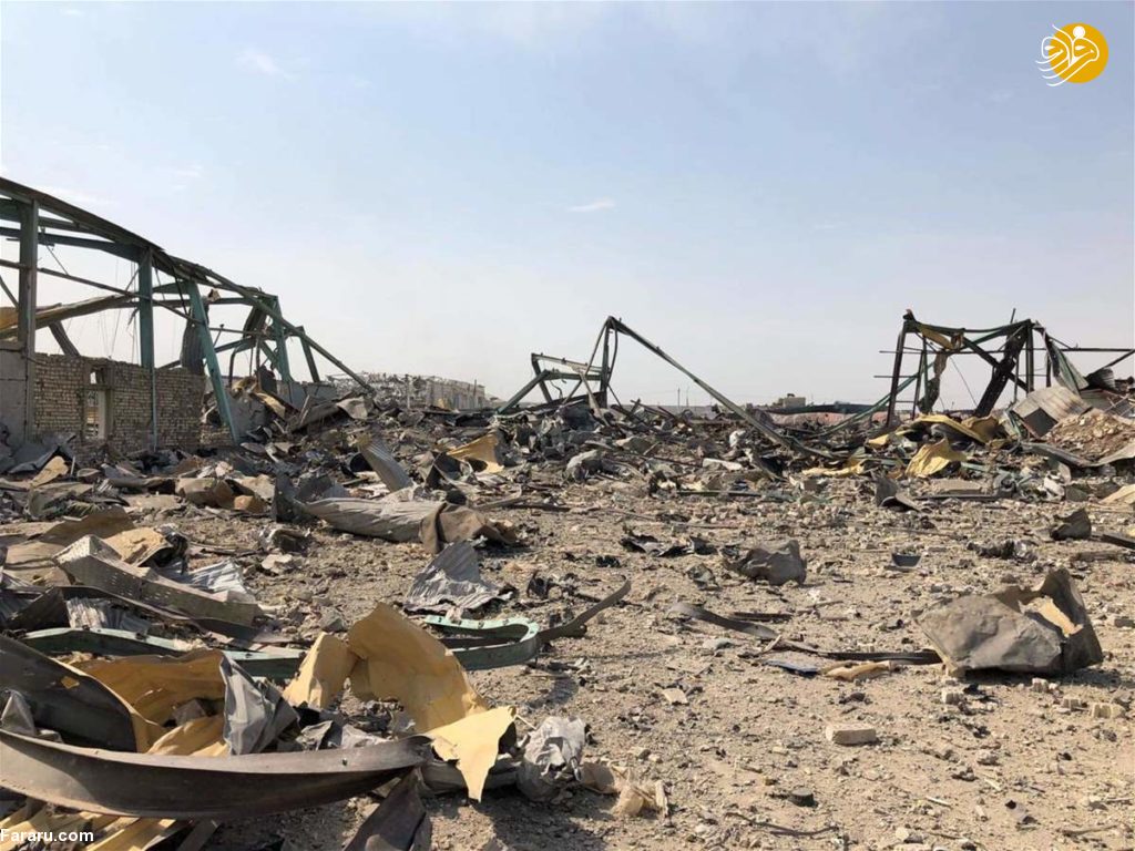 (تصاویر) خسارتهای انفجار شدید پادگان حشدالشعبی در بغداد (تصاویر) خسارتهای انفجار شدید پادگان حشدالشعبی در بغداد