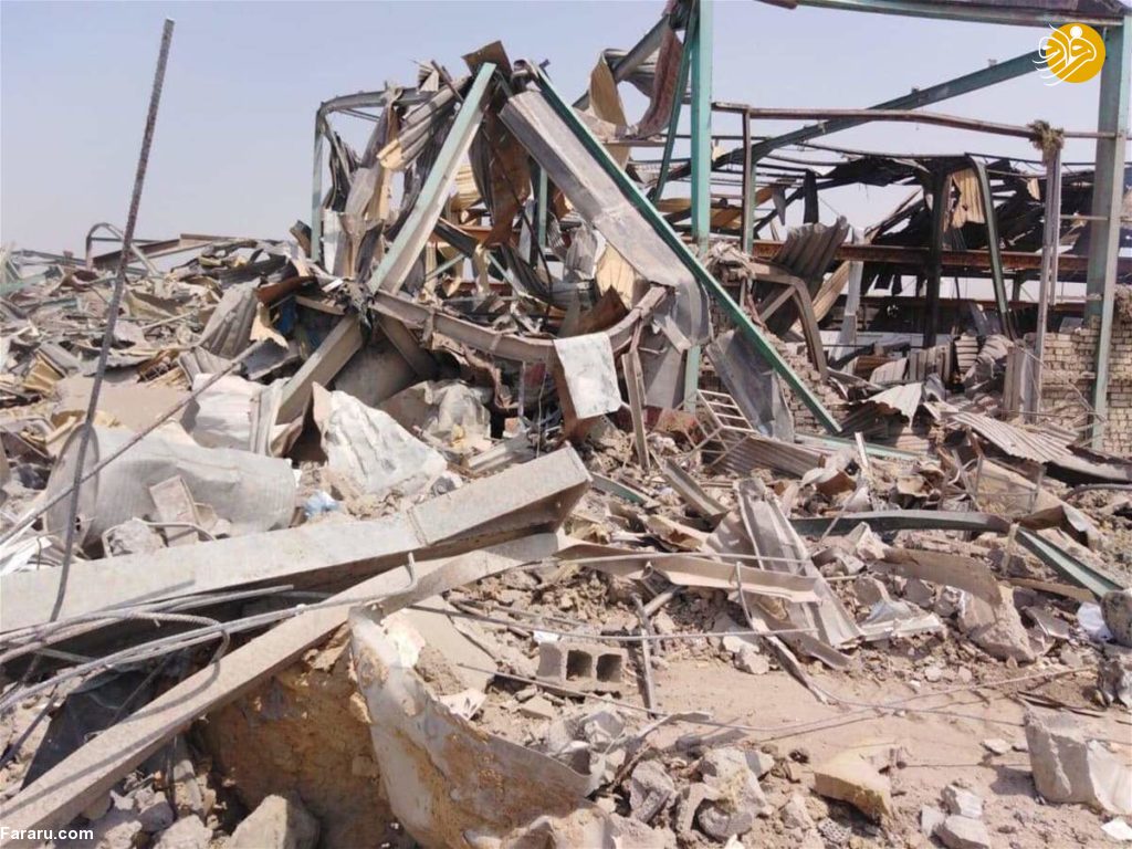 (تصاویر) خسارتهای انفجار شدید پادگان حشدالشعبی در بغداد (تصاویر) خسارتهای انفجار شدید پادگان حشدالشعبی در بغداد