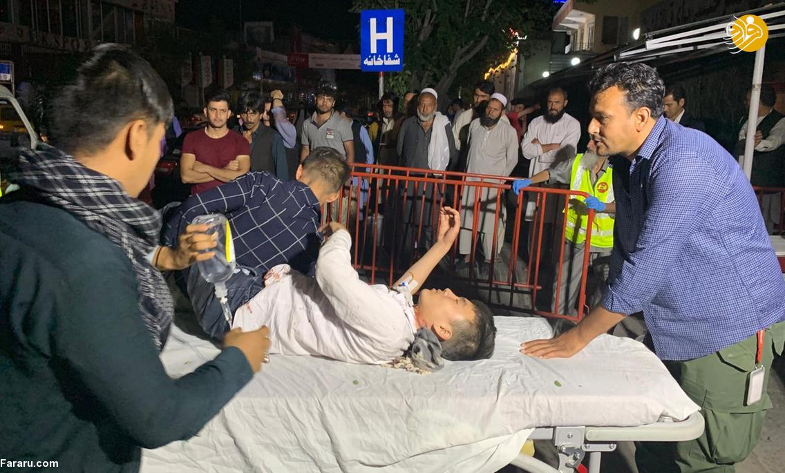 (تصاویر) انفجار مرگبار عروسی شیعیان افغانستان را عزا کرد