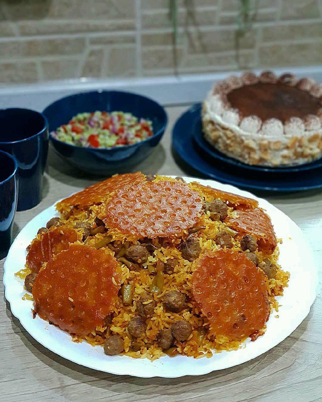 طرز تهیه لوبیا پلو طرز تهیه لوبیا پلو