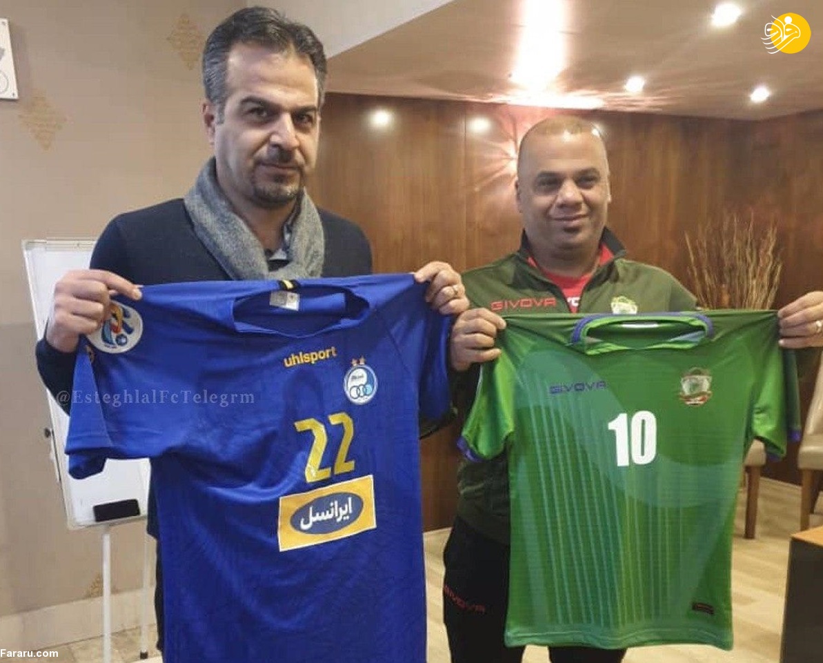 (عکس) رونمایی از پیراهن استقلال برای بازی در لیگ قهرمانان آسیا