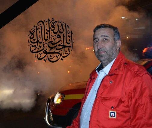 (تصویر) فرمانده آتش نشانی تبریز که بر اثر کرونا جان باخت