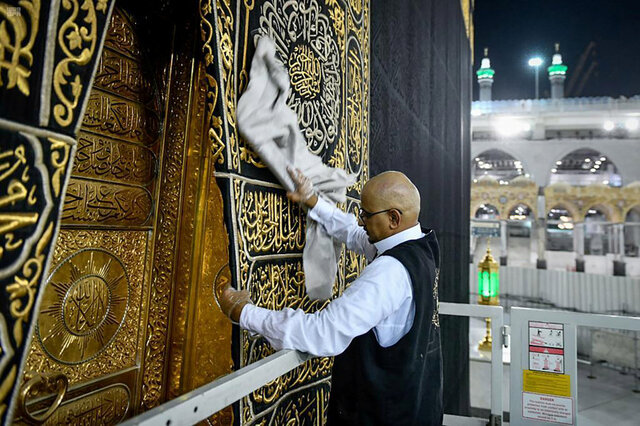 (تصاویر) تغییرات در اطراف کعبه مقدس در آستانه ماه رمضان