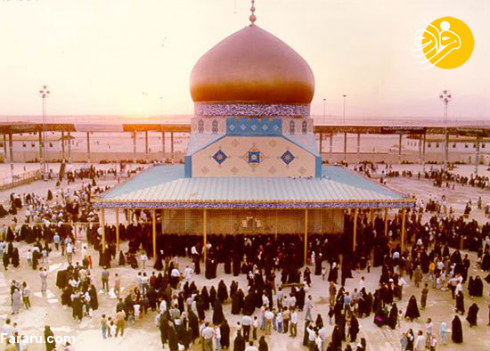 تصاویر کمتر دیده شده از مراسم خاکسپاری امام(ره)
