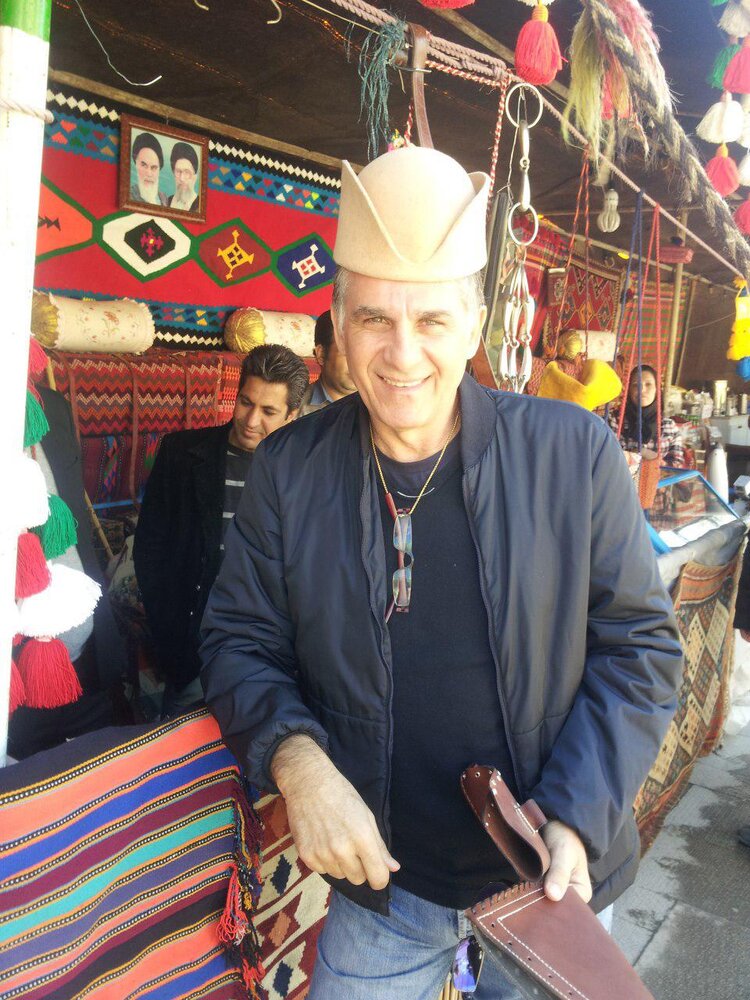 عکسی بی نظیر از حضور کی‌روش در شیراز!