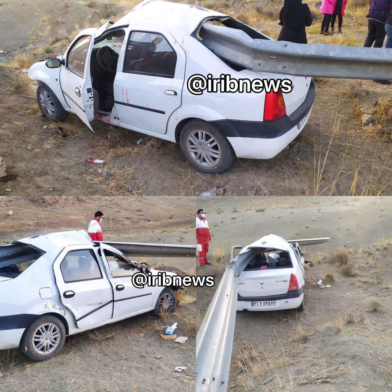 (تصویر) نجات معجزه‌آسا از تصادفی وحشتناک