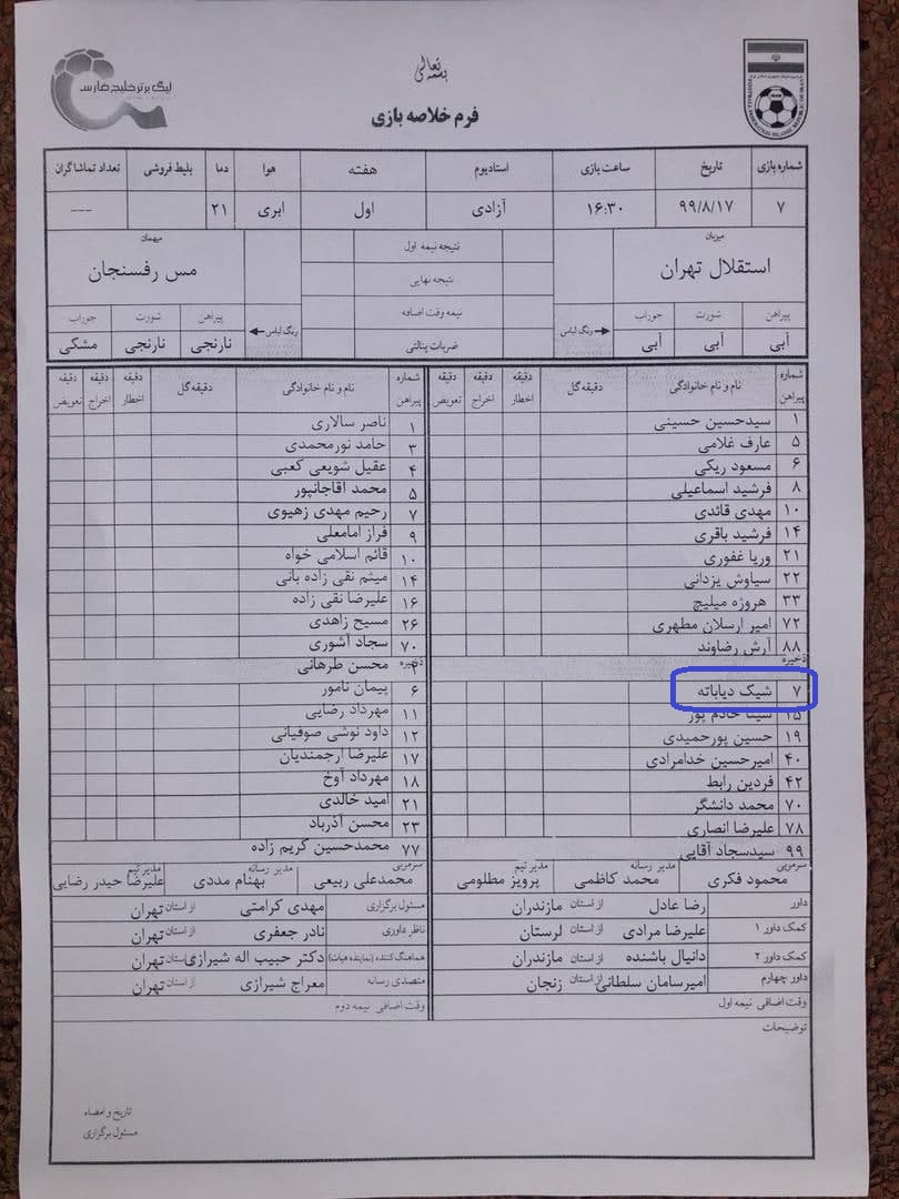 ​(عکس) وقتی ستاره استقلال شیک شد!