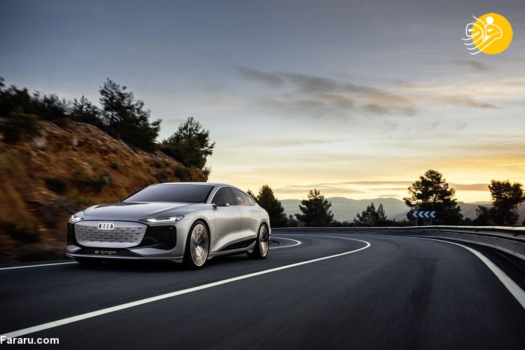 خودروی برقی آئودی A6 E-Tron (تصاویر) پرچمدار جدید برقی آئودی با همکاری پورشه