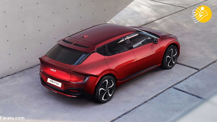 اولین شاسی بلند تمام برقی کیا موتورز Kia EV6 (تصاویر) اولین شاسی بلند برقی کیا