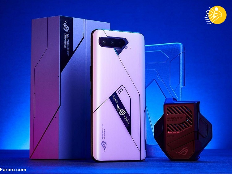 گوشی گیمینگ ایسوس ROG Phone 5 (تصاویر) جدیدترین گوشی گیمینگ ایسوس