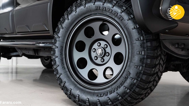 پیکاپ بنز X-Class 6X6 (تصاویر) وانت وحشی و شش چرخ بنز
