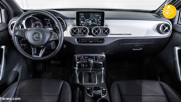 پیکاپ بنز X-Class 6X6 (تصاویر) وانت وحشی و شش چرخ بنز