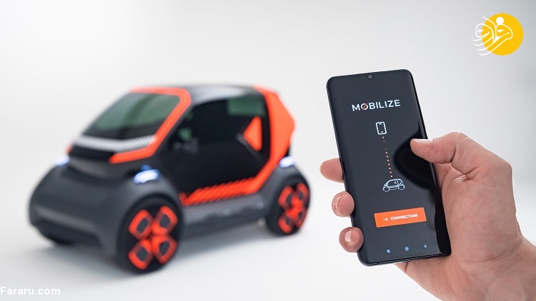مینی خودروی برقی Mobilize Duo (تصاویر) مینی خودروهای اشتراکی رنو