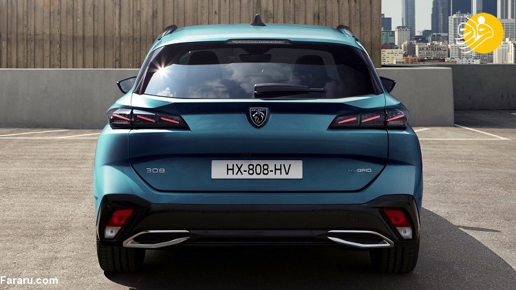 پژو SW 308 (تصاویر) مدل جذاب و جدید پژو 308