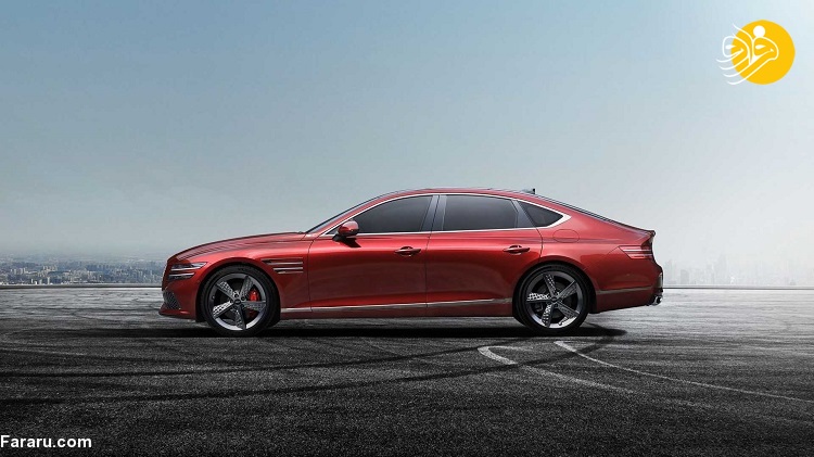 خودروی جدید Genesis G80 Sport (تصاویر) چهره اسپرت جنسیس G80