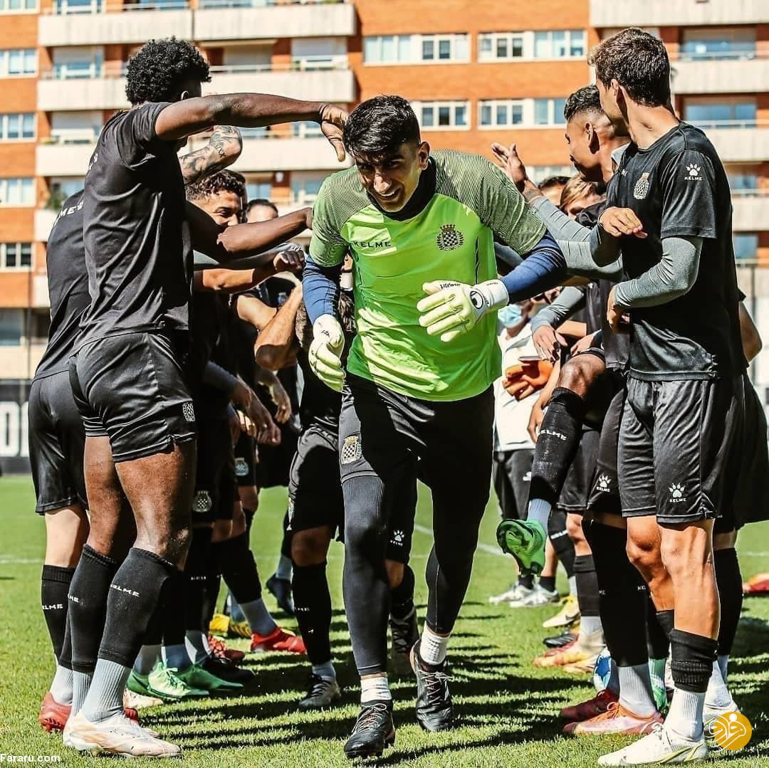 (عکس) استقبال جالب از بیرانوند