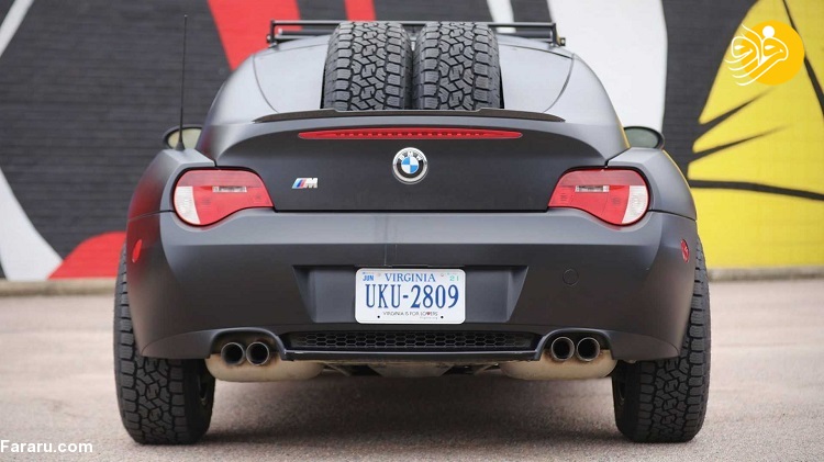 (تصاویر) رونمایی از چهره جدید و آفرود BMW Z4