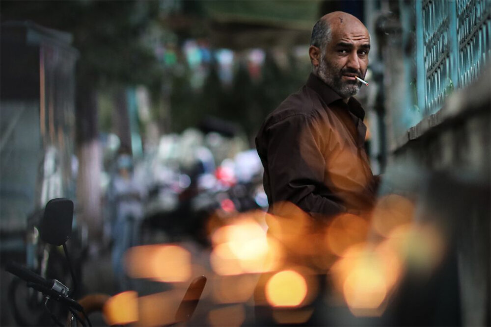 (تصویر) گریم پژمان جمشیدی در فیلم «بی‌مادر»
