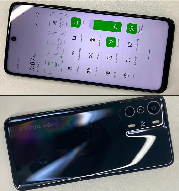 افشای مشخصات و طراحی گوشی آینده اینفینیکس