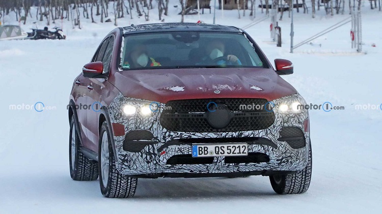 اولین تصاویر جاسوسی از مرسدس بنز لوکس GLE 2023
