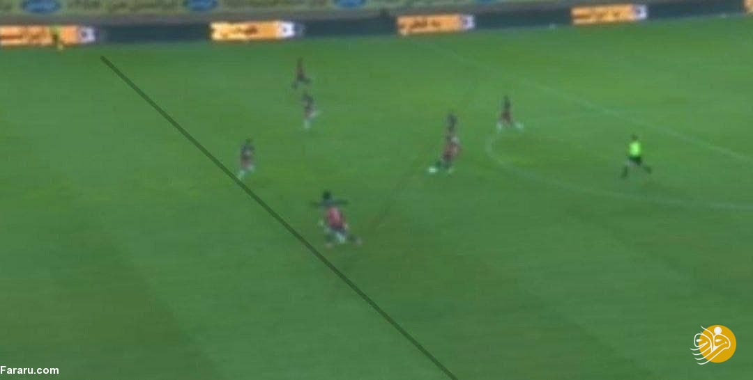 (عکس) نفع پرسپولیس از داوری در دیدار برابر نساجی؟