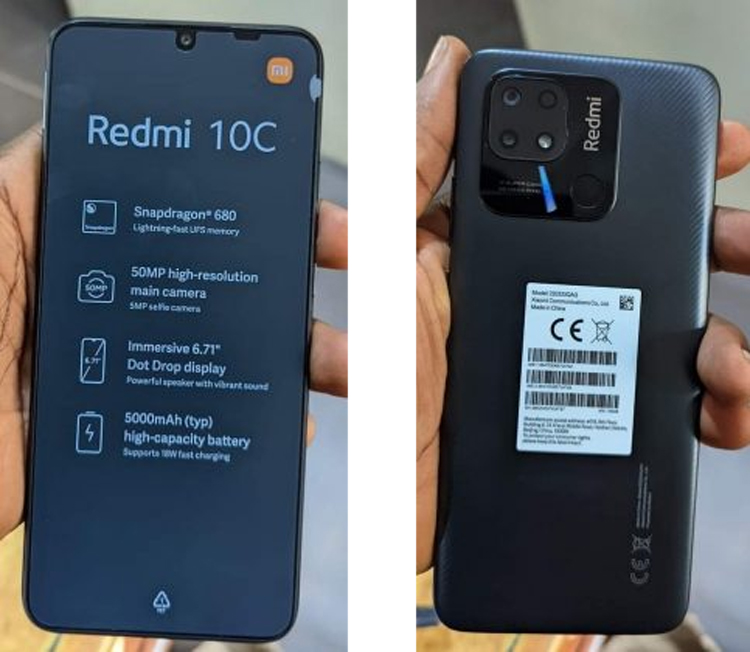 انتشار تصاویر جدید گوشی اقتصادی ردمی 10C