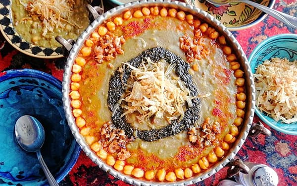 طرز تهیه آش عباسعلی، آش سنتی کرمانشاه آش عباسعلی