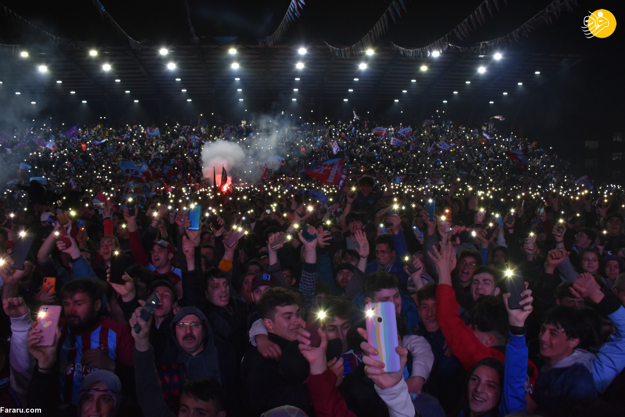 (ویدئو) جشن قهرمانی ترابزوناسپور در سوپرلیگ ترکیه (ویدئو) جشن قهرمانی ترابزوناسپور در سوپرلیگ ترکیه