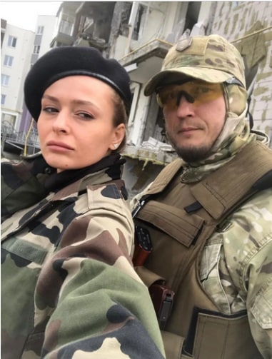 پیوستن زنان خارجی به نبرد اوکراین علیه روسیه